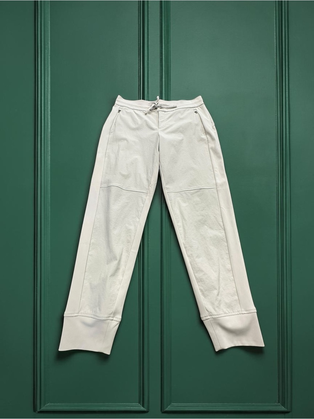 Athleta Joggers. Nylon Blend. Cream/Bone. Size :14